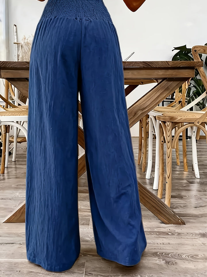 Rebeki - Pantaloni Lunghi in Cotone Traspirante
