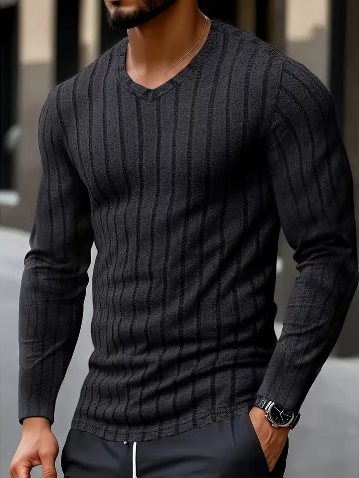 Zavala - Camicia Casual a Maniche Lunghe