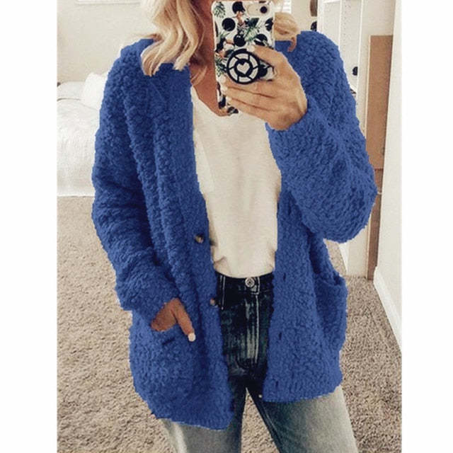 Dalavia - Cardigan a Maniche Lunghe Con Tasche