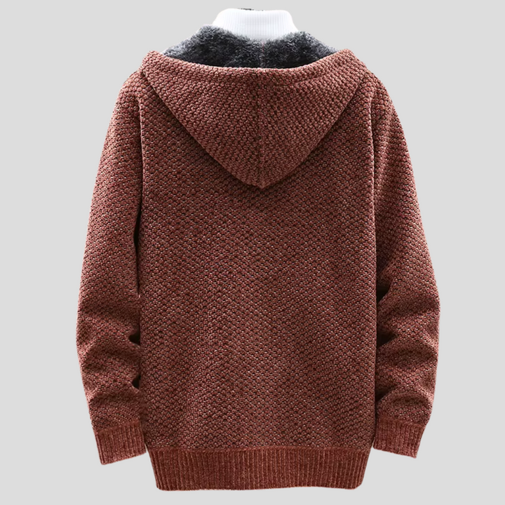 Tonnie - Felpa Con Cappuccio in Maglia