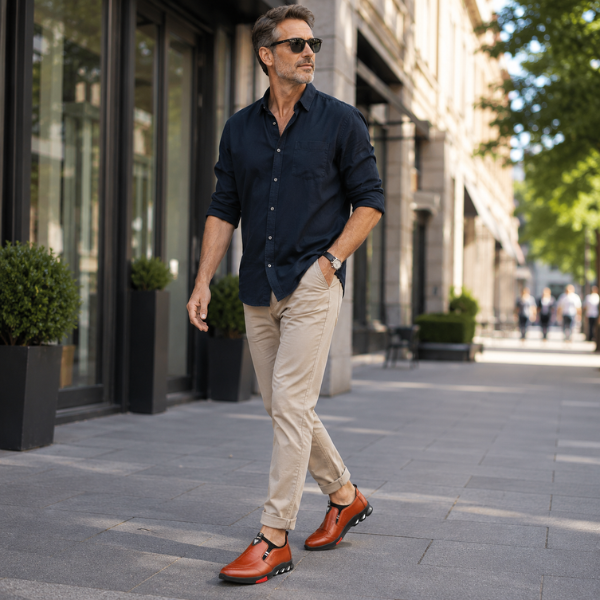 Thornton - Eleganti Scarpe in Pelle Senza Lacci