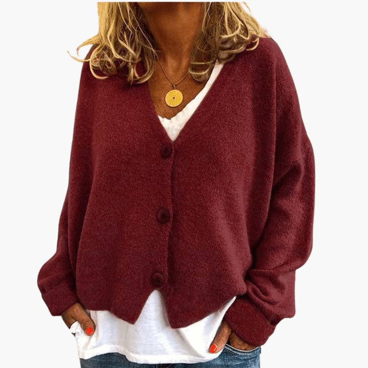 Gwen - Cardigan in Maglia a Maniche Lunghe