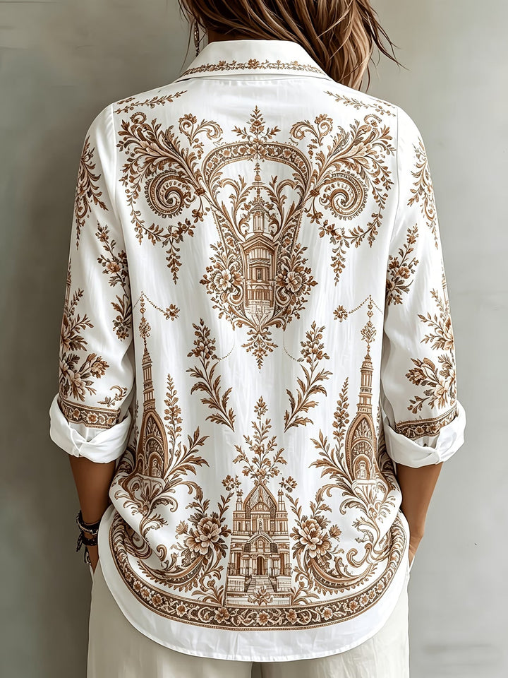 Aldana - Camicia a Maniche Lunghe Con Bottoni