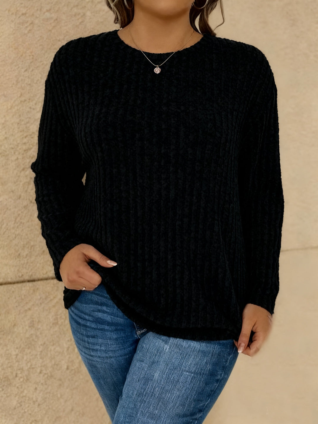 Katiya - Maglione Casual Ampio E a Maniche Lunghe