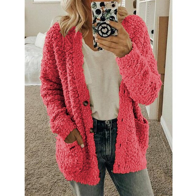 Dalavia - Cardigan a Maniche Lunghe Con Tasche