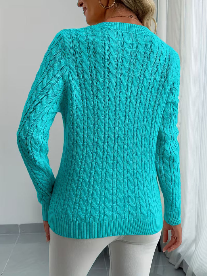 Lenea - Maglione a Maniche Lunghe Con Motivo a Trecce