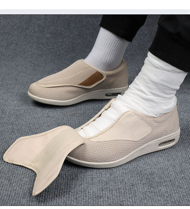 Bediha - Scarpe in Rete Con Cinturino Largo e Suola Spessa