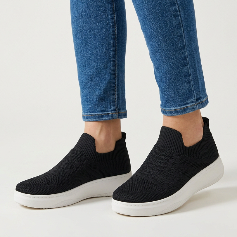 Yulina - Comode Sneakers Con Zeppa