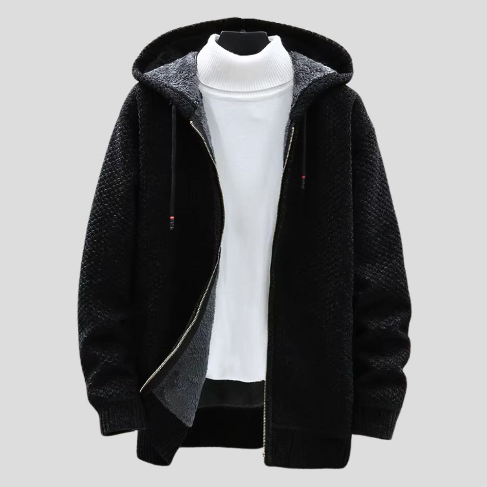Tonnie - Felpa Con Cappuccio in Maglia