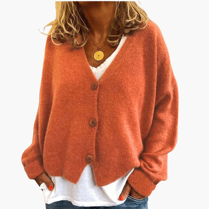 Gwen - Cardigan in Maglia a Maniche Lunghe