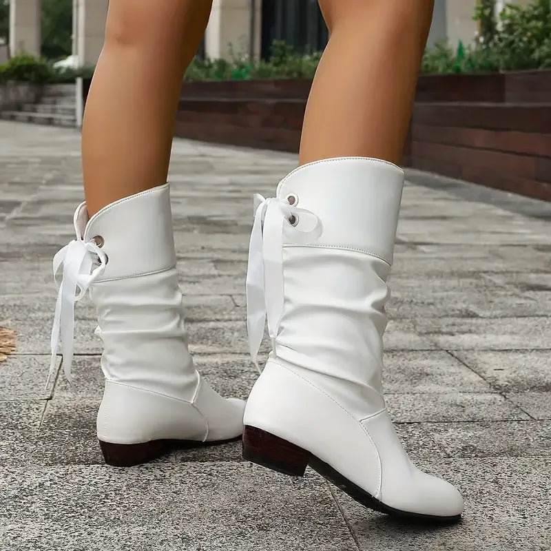 Anyssa - Stivaletto Elegante Con Lacci