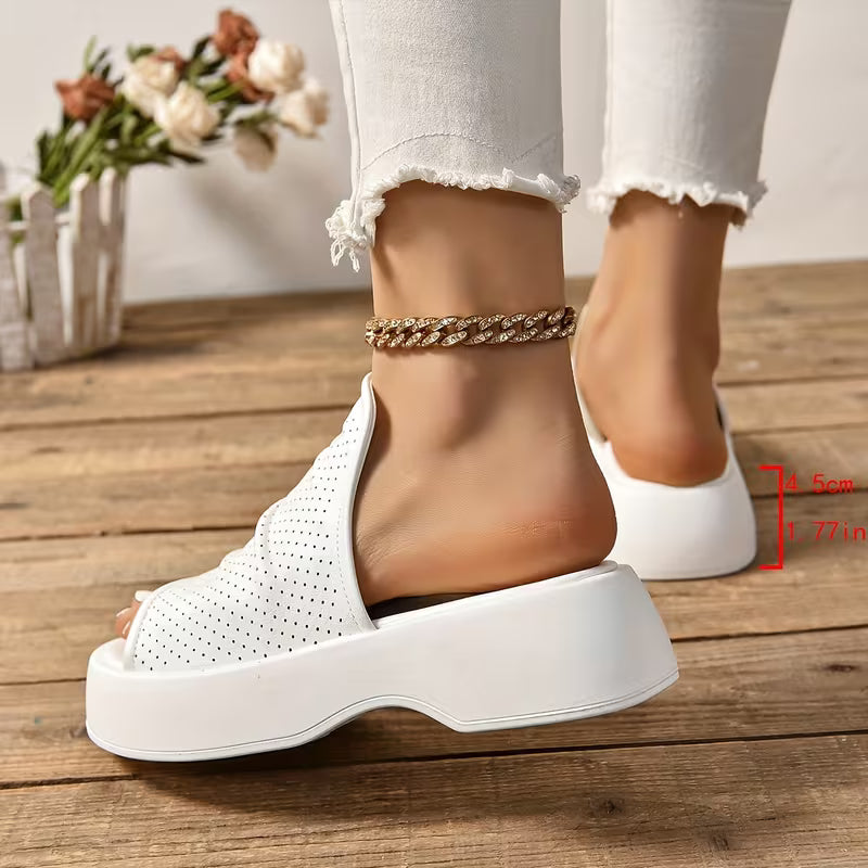 Sofya - Pantofole Con Plateau