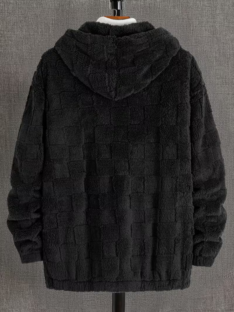 Karun - Giacca in Pile Con Cappuccio E ZIP