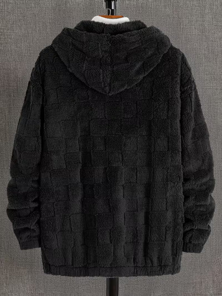 Karun - Giacca in Pile Con Cappuccio E ZIP