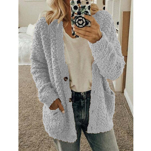 Dalavia - Cardigan a Maniche Lunghe Con Tasche