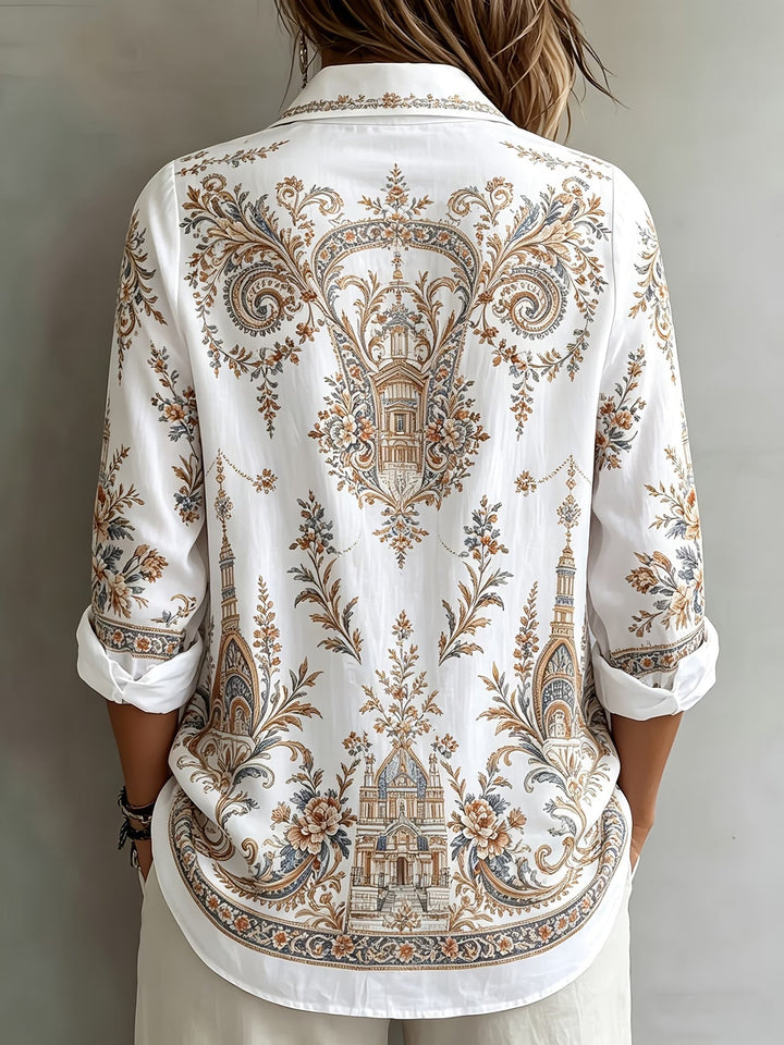 Aldana - Camicia a Maniche Lunghe Con Bottoni