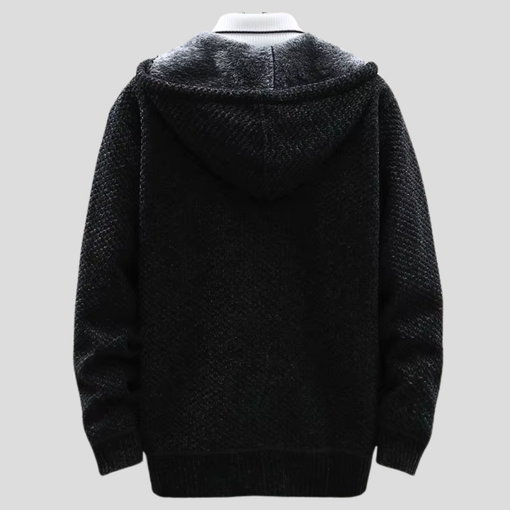 Tonnie - Felpa Con Cappuccio in Maglia