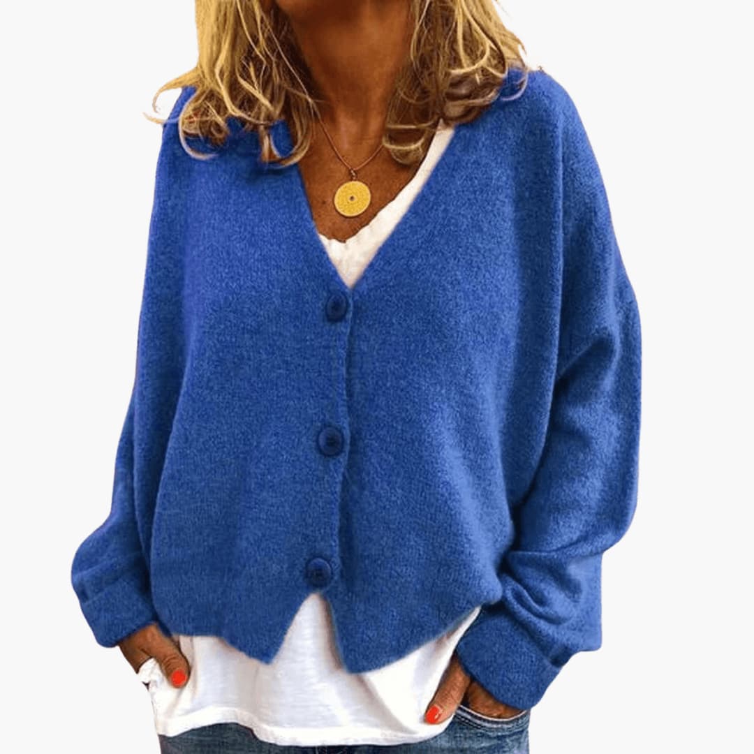 Gwen - Cardigan in Maglia a Maniche Lunghe