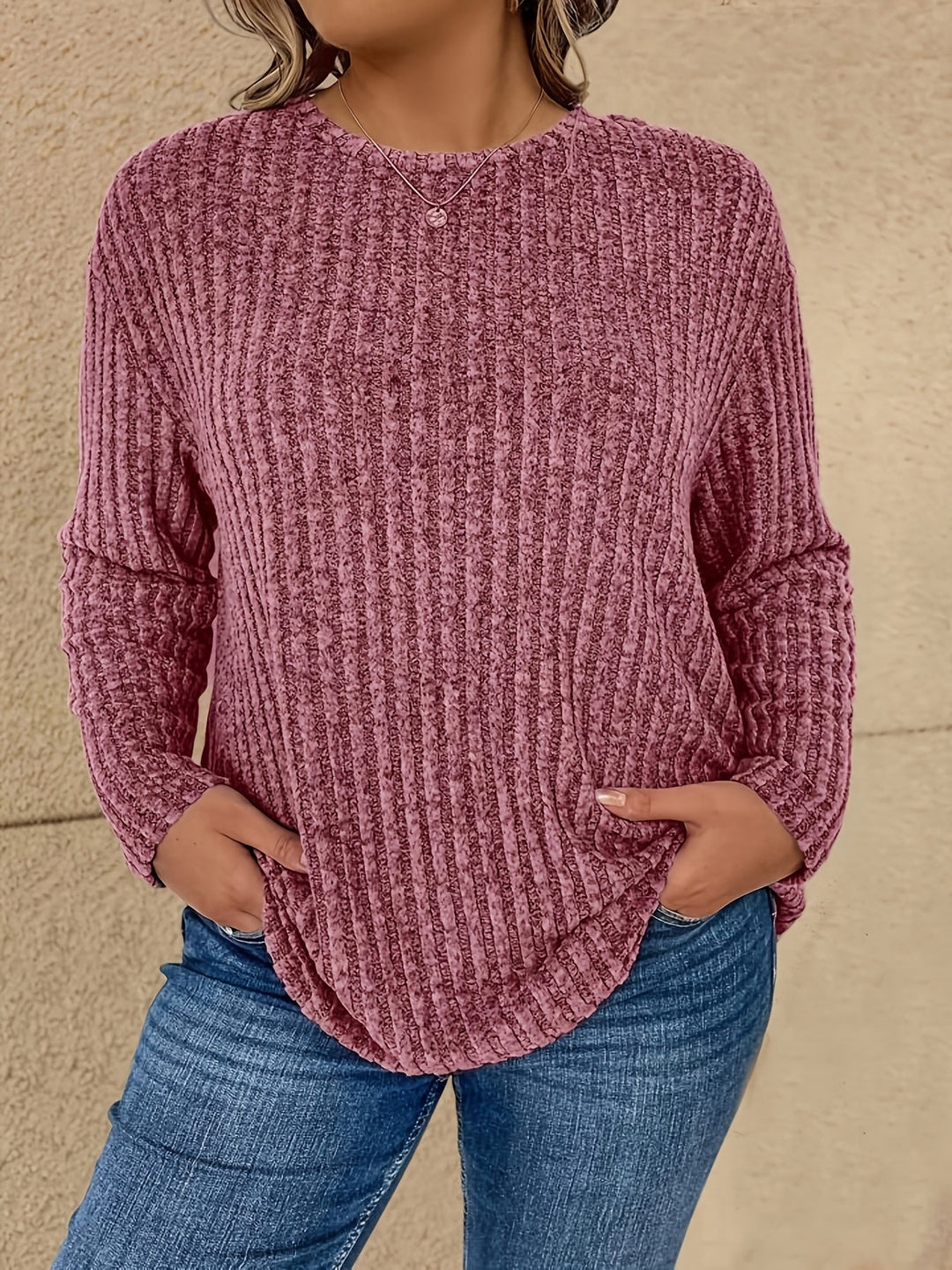 Katiya - Maglione Casual Ampio E a Maniche Lunghe