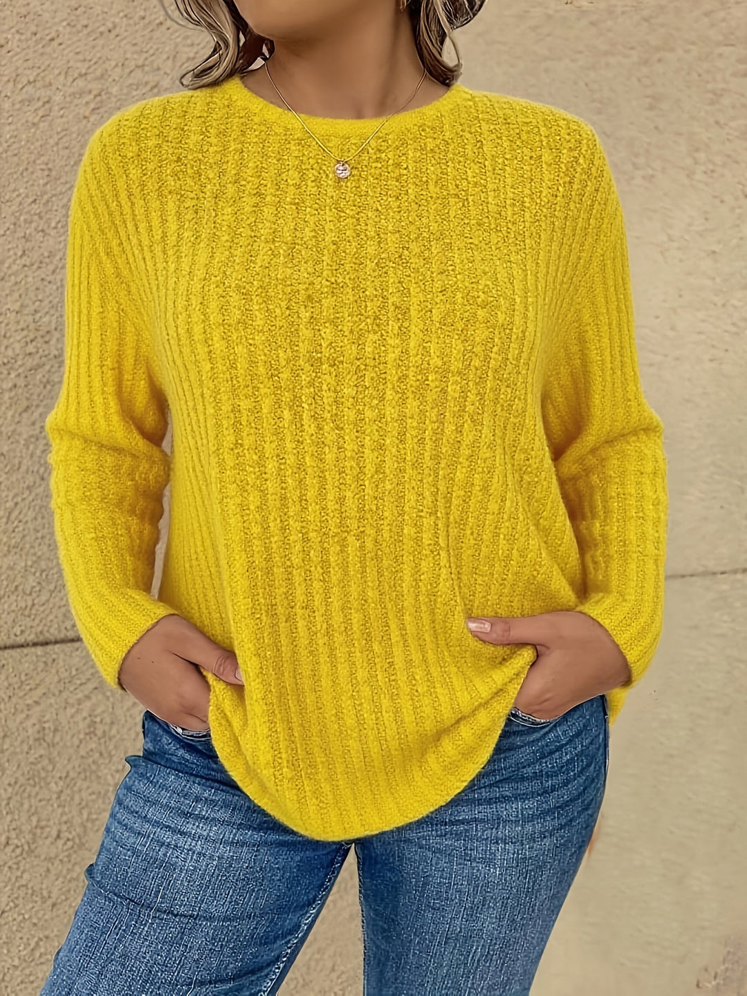 Katiya - Maglione Casual Ampio E a Maniche Lunghe