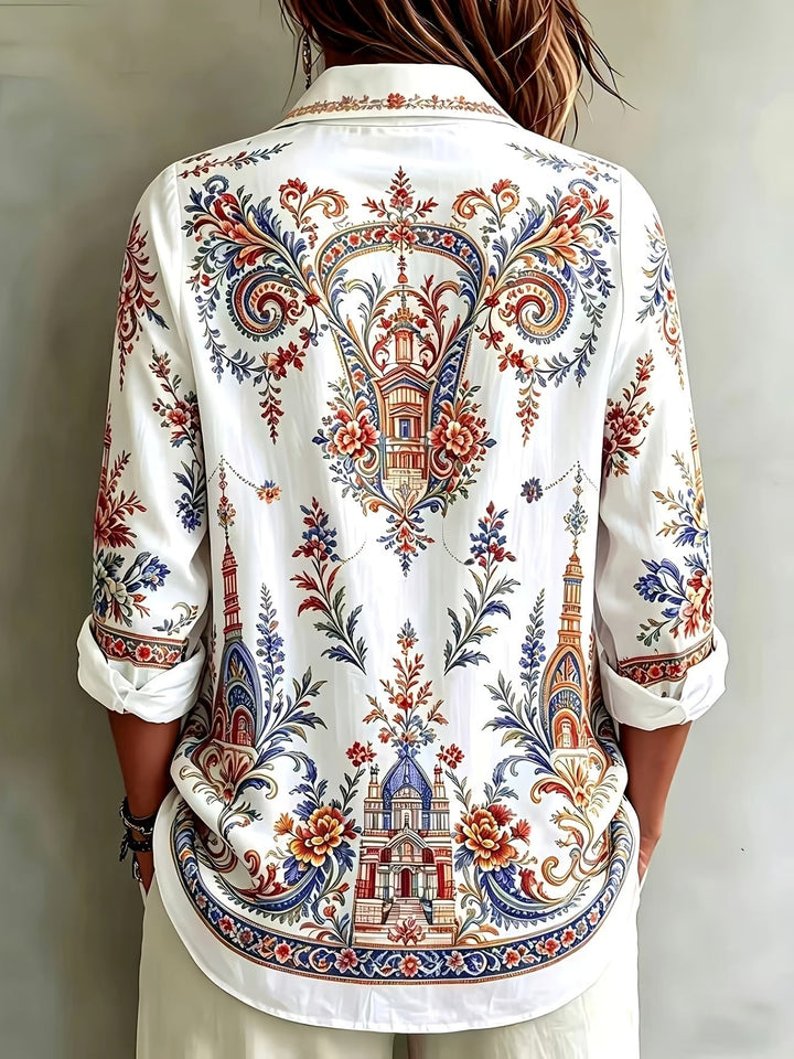 Aldana - Camicia a Maniche Lunghe Con Bottoni