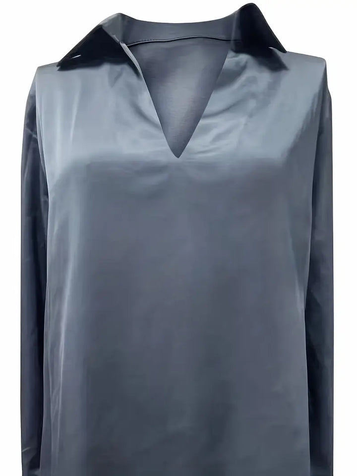 Nadene - Camicetta Con Scollo a V Premium