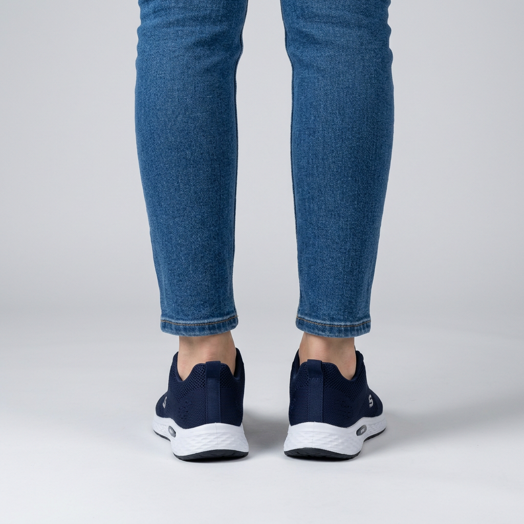 Alixia - Sneakers Comode Con Lacci