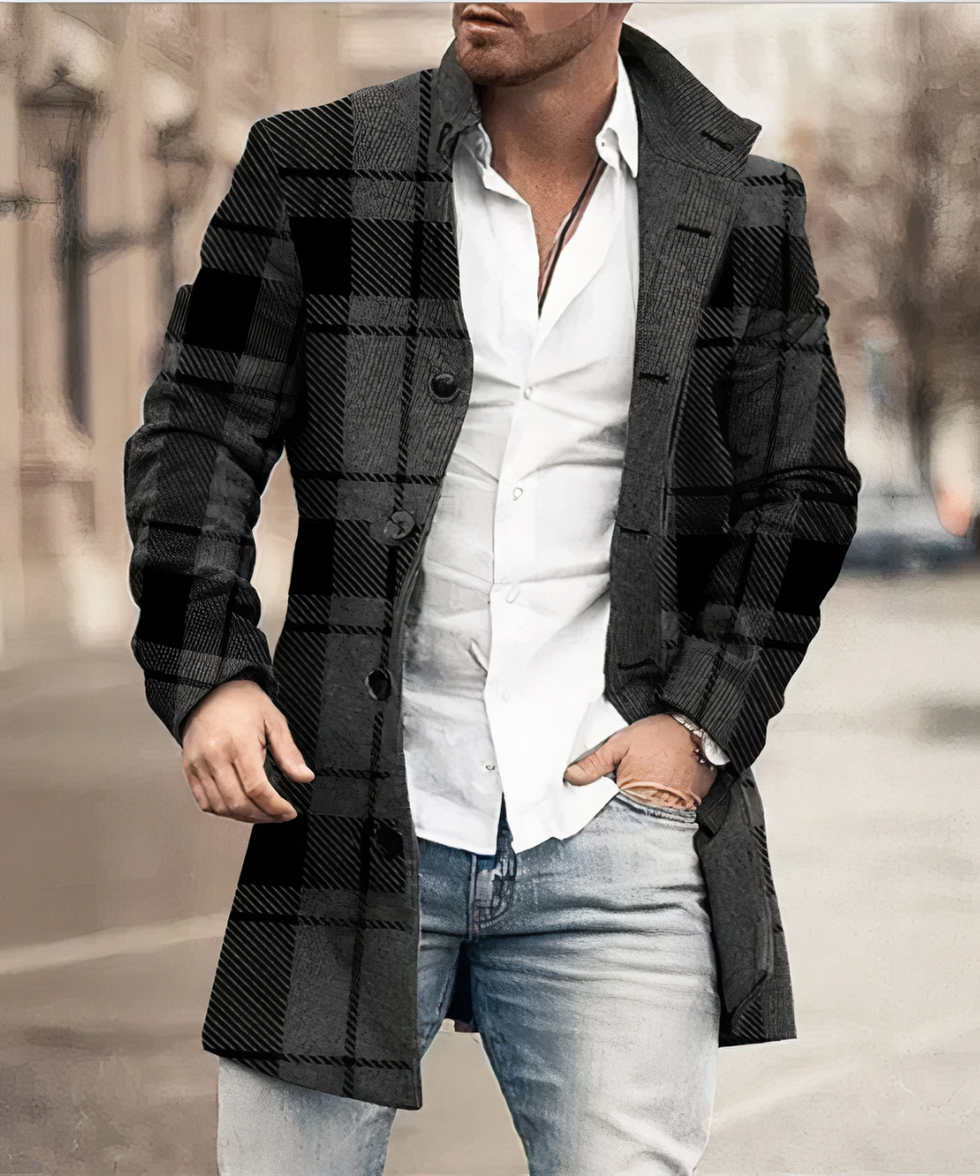 Evans - Trench Classico Con Abbottonatura Frontale