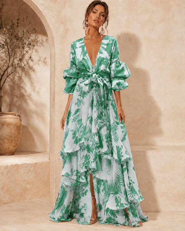 Liaya - Elegante Abito “Giardino Dei Coralli”