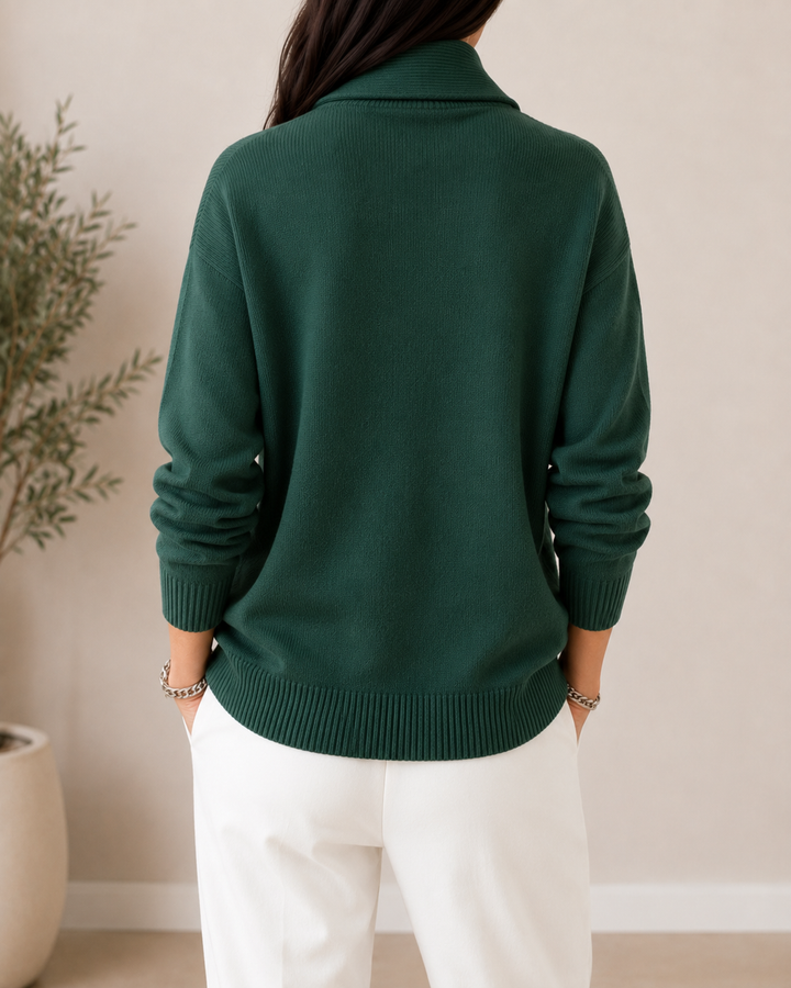 Samilla - Maglione a Maniche Lunghe Con Scollo a V