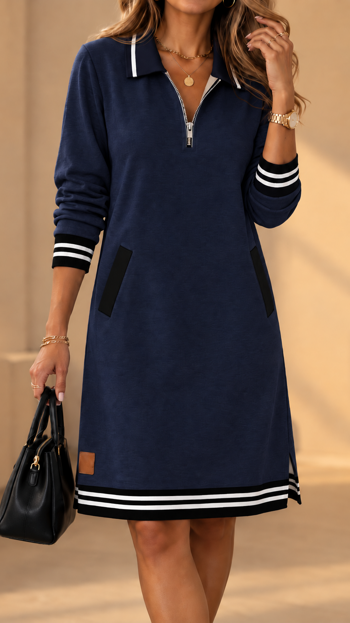 Keani - Elegante Abito Stile Polo