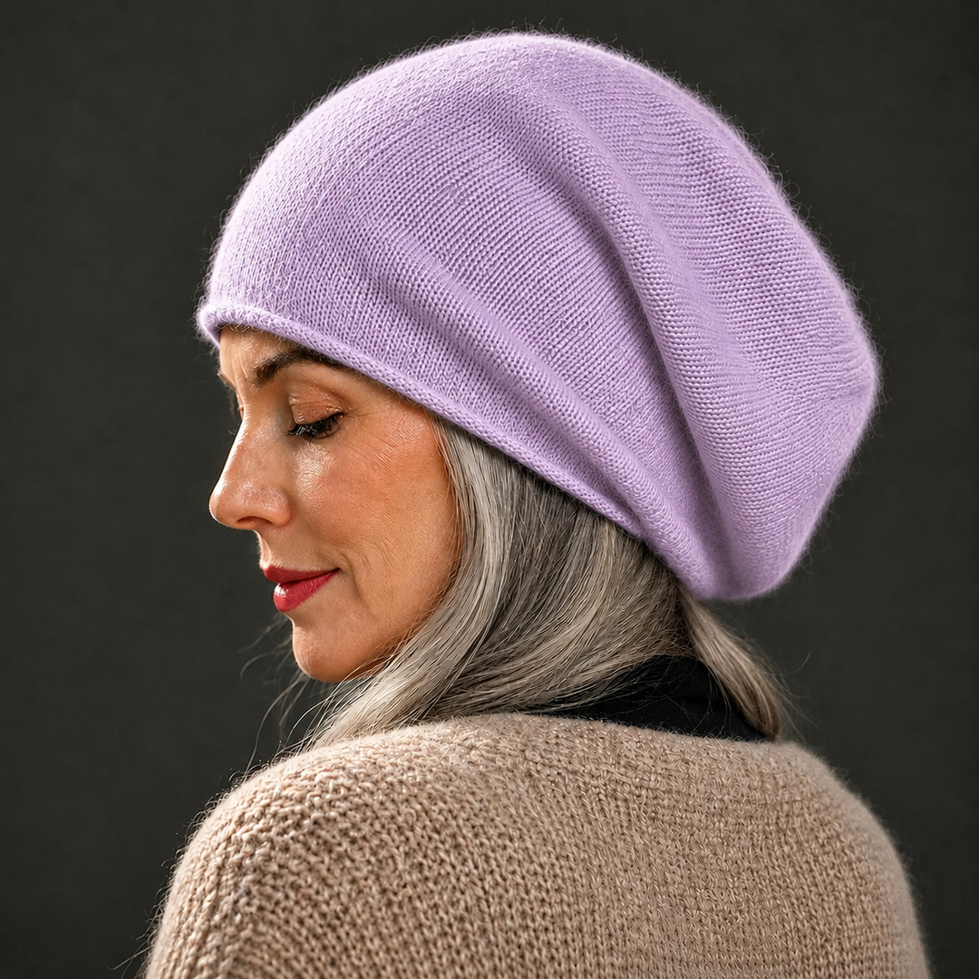 Leloni - Comodo Berretto in Cashmere