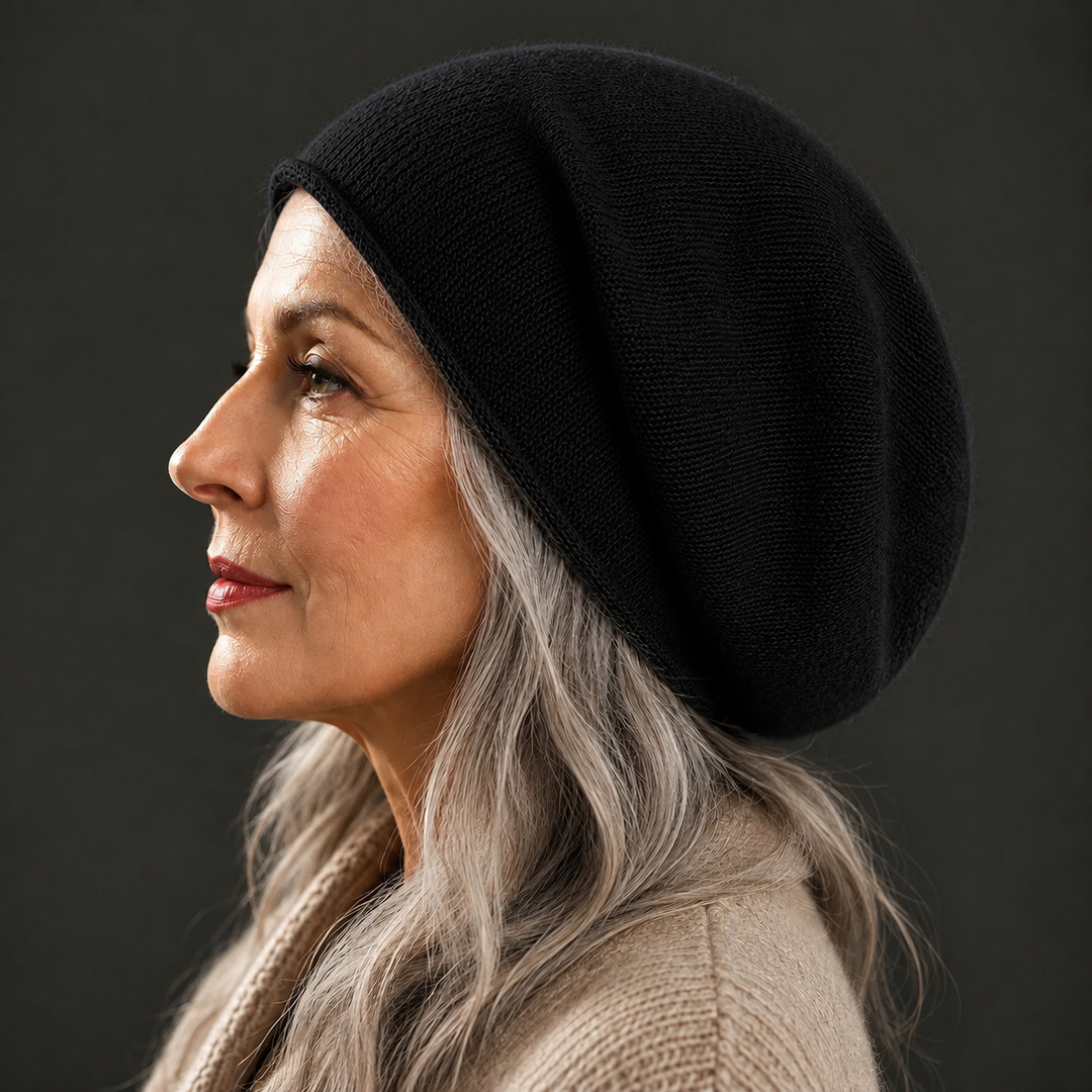 Leloni - Comodo Berretto in Cashmere