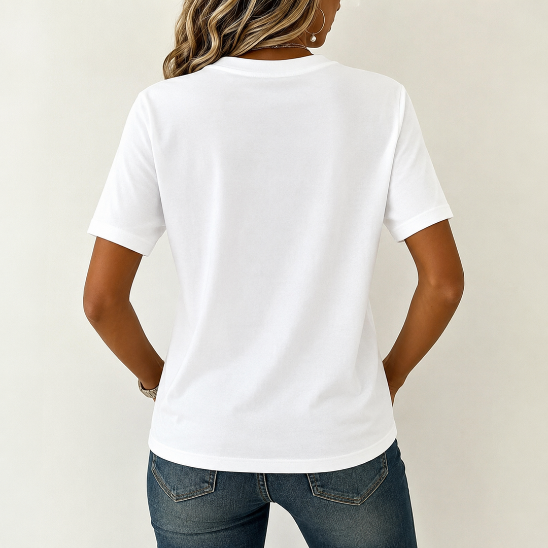 Wilina - Maglietta Casual Con Stampa Floreale