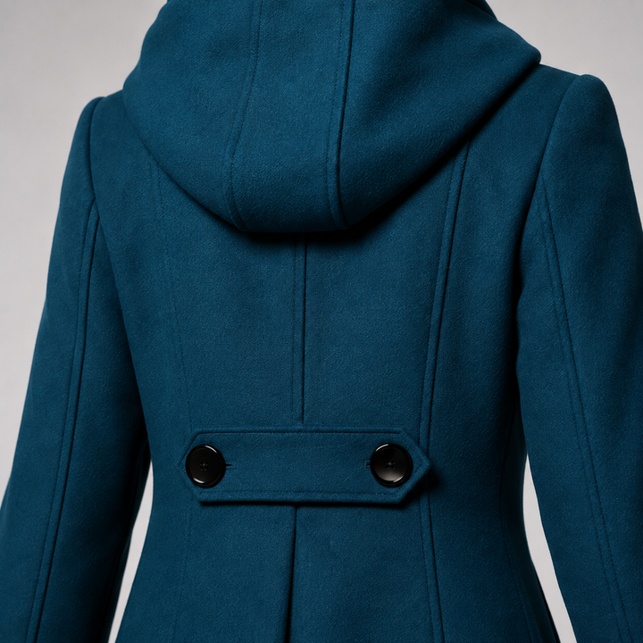 Khadidja - Cappotto Con Cappuccio E Doppiopetto