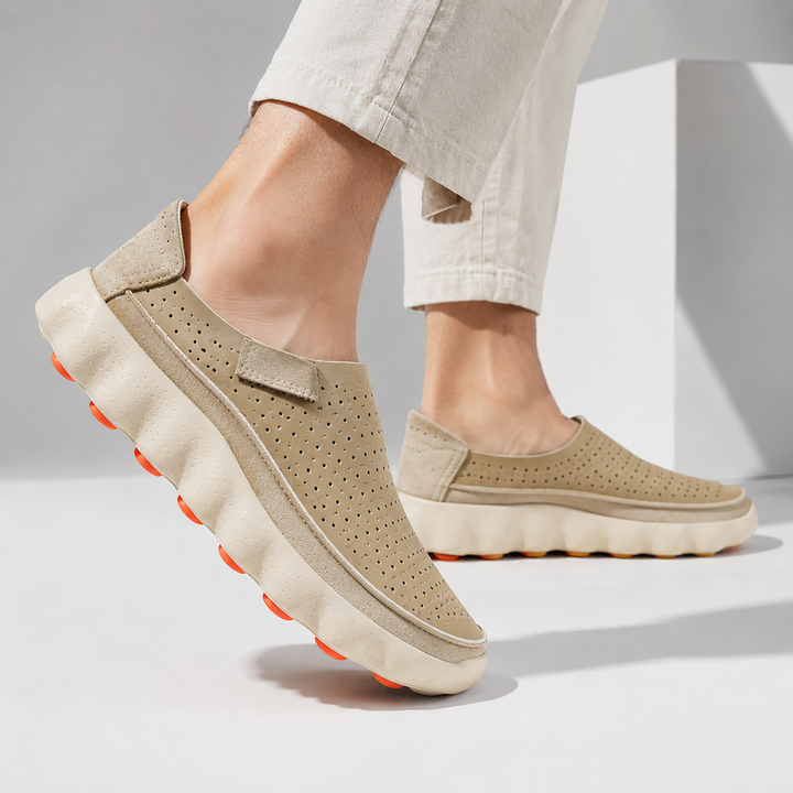 Sameth - Scarpe Slip on Traforate Con Suola Flessibile