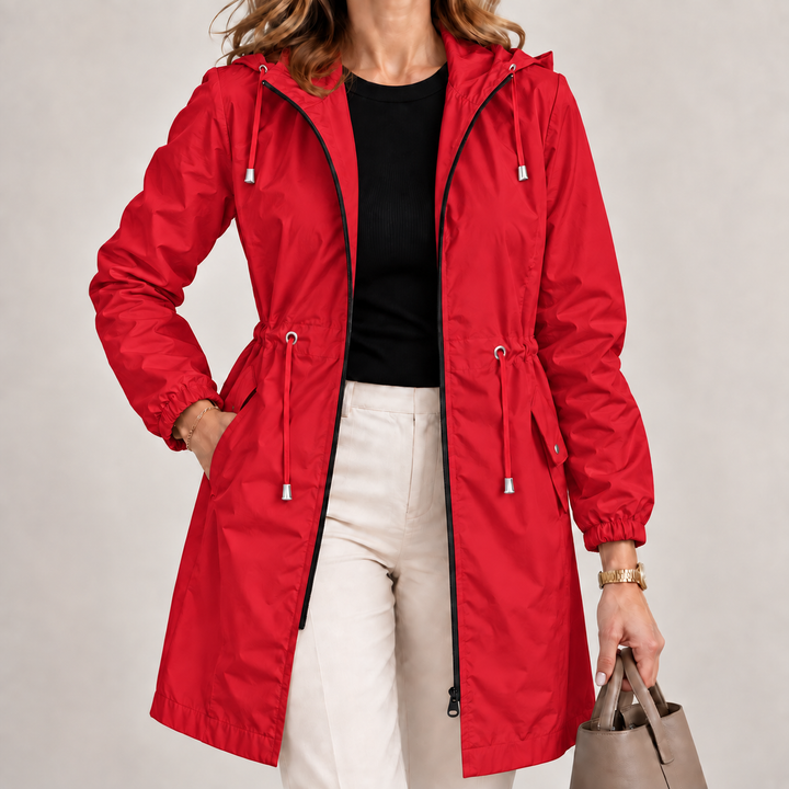 Jenevy - Giacca Leggera E Impermeabile Con Cappuccio