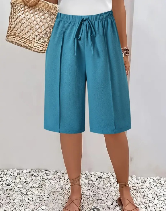 Piranda - Pantaloncini Eleganti Con Elastico in Vita