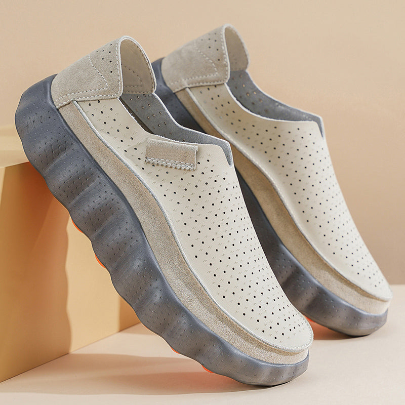 Sameth - Scarpe Slip on Traforate Con Suola Flessibile