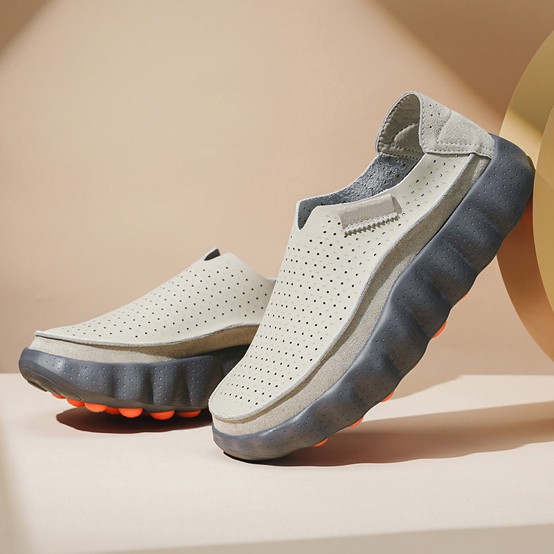Sameth - Scarpe Slip on Traforate Con Suola Flessibile