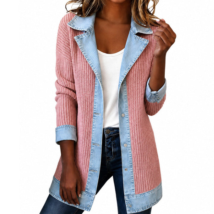 Cendall - Cardigan Alla Moda in Denim