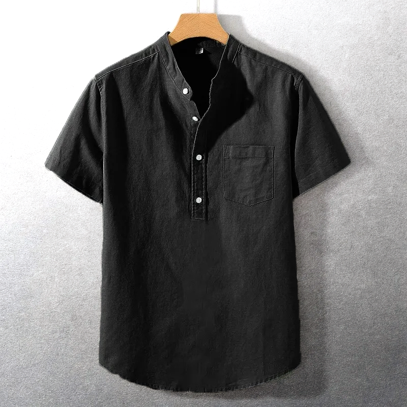 Sung - Camicia in Misto Cotone