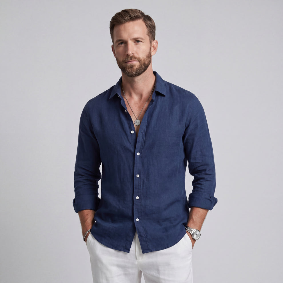 Christofer - Camicia Estiva Dalla Vestibilità Ampia