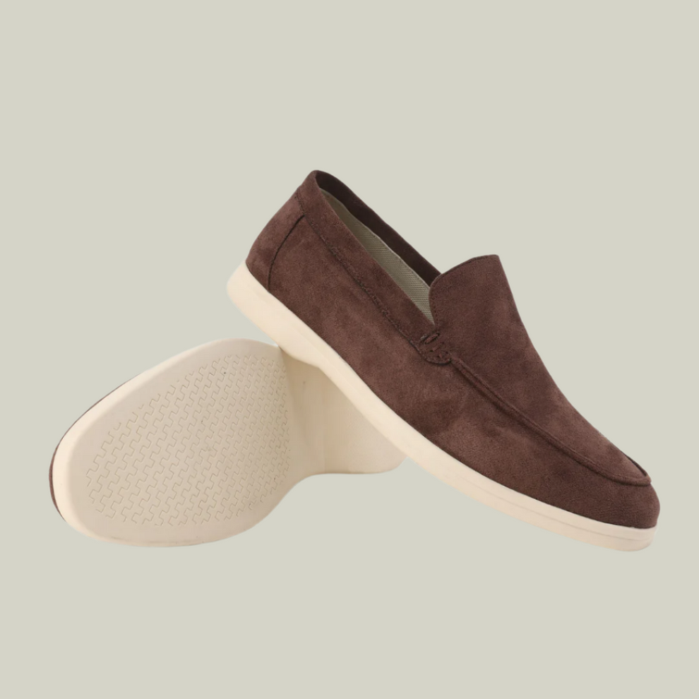 Anton - Elegante Mocassino in Pelle Scamosciata