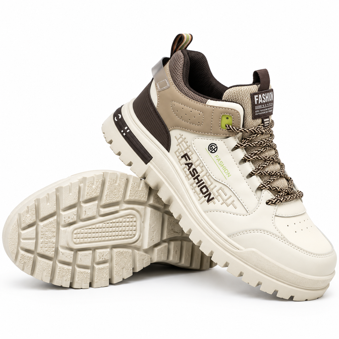 Albarran - Sneakers Con Inserti a Contrasto e Suola Spessa