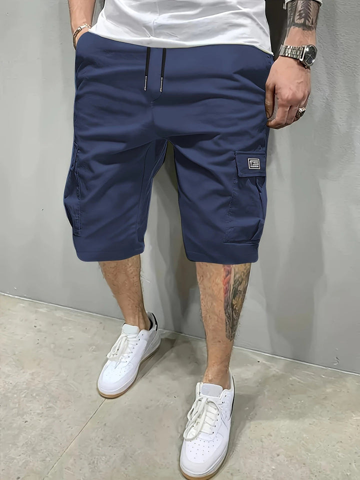 Emmitt - Pantaloncini Cargo a Tasche Multiple