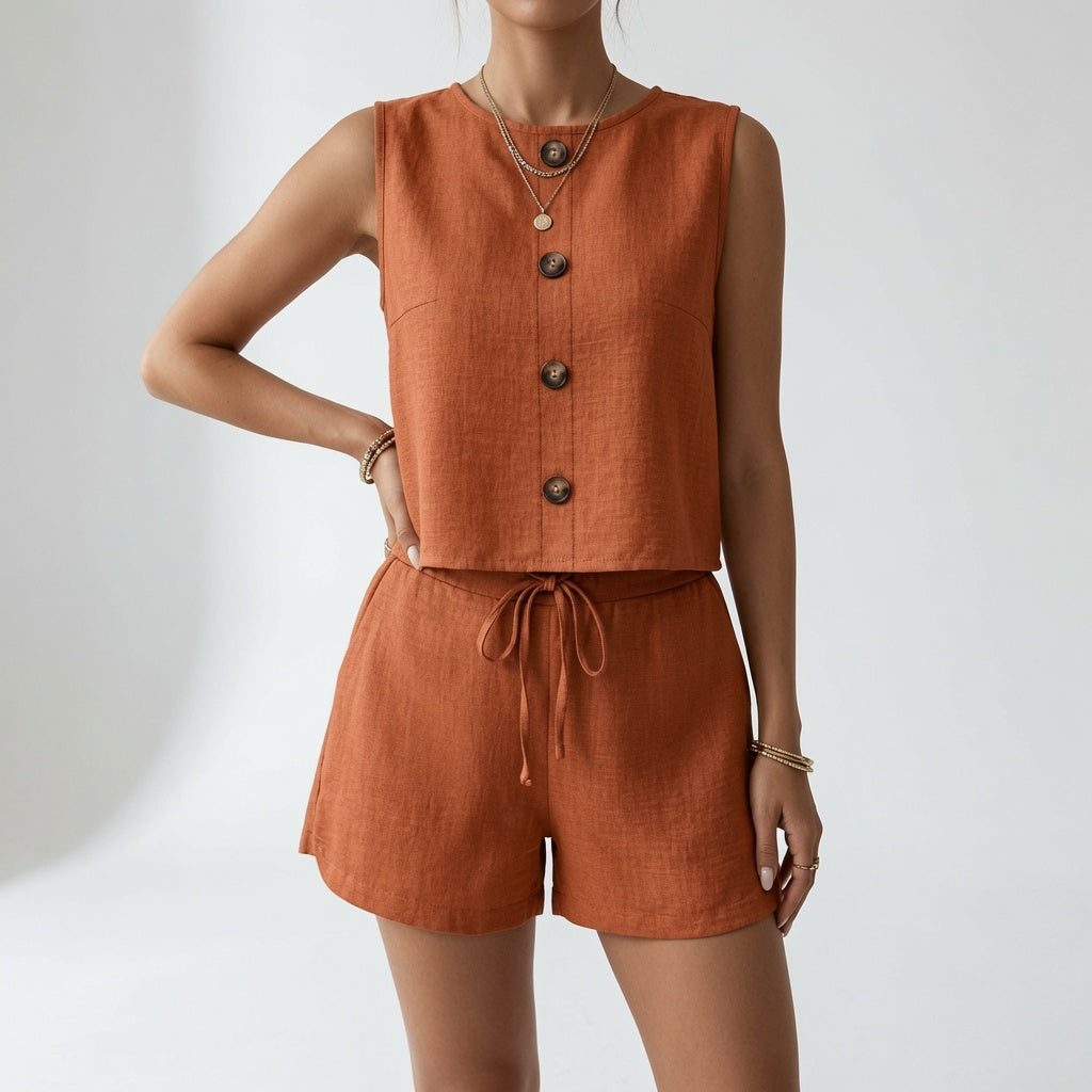 Ezahra - Set Estivo a Due Pezzi Eleganza