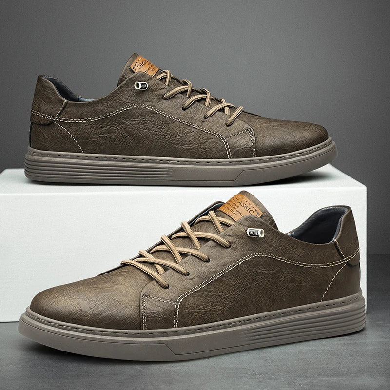 Hampus - Scarpe Da Ginnastica In Vera Pelle