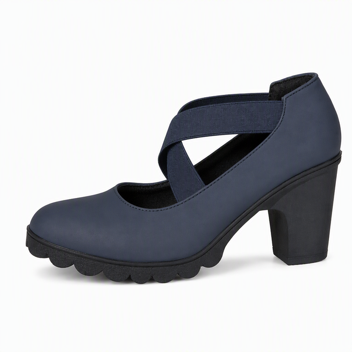 Magela - Scarpe in Stile Mary Jane Con Cinturini Incrociati