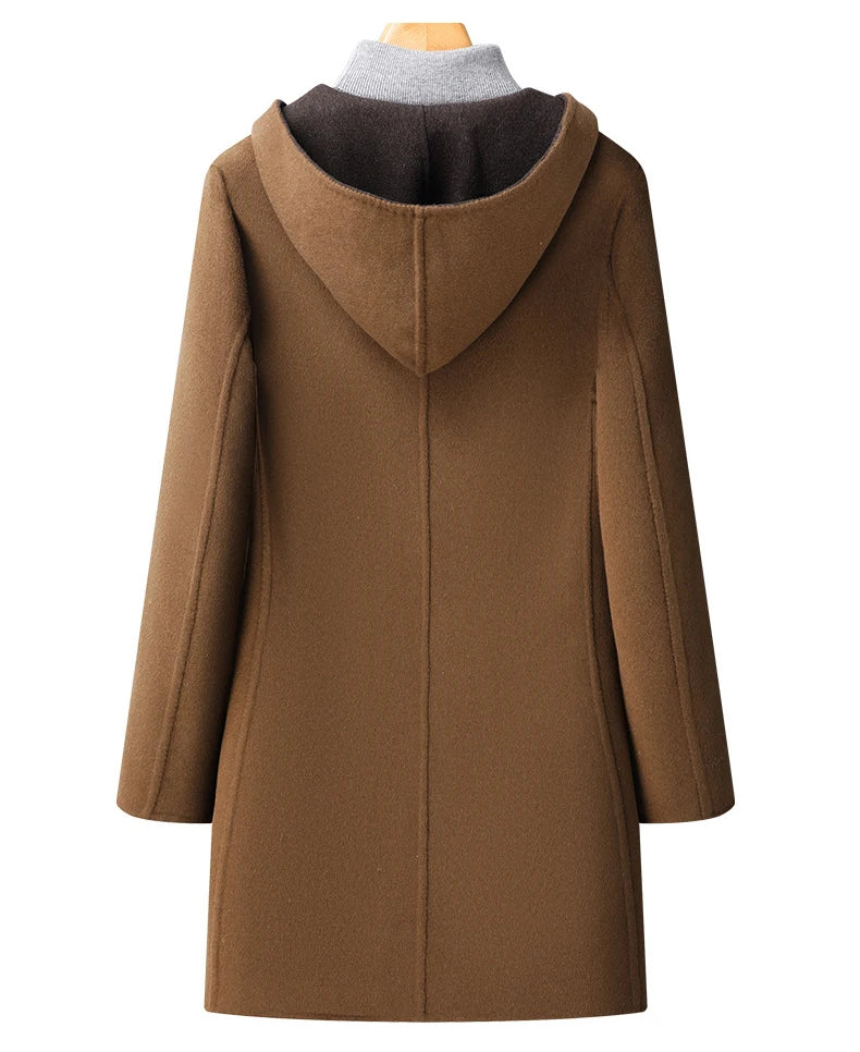 Teagan - Cappotto Di Lana Con Cappuccio